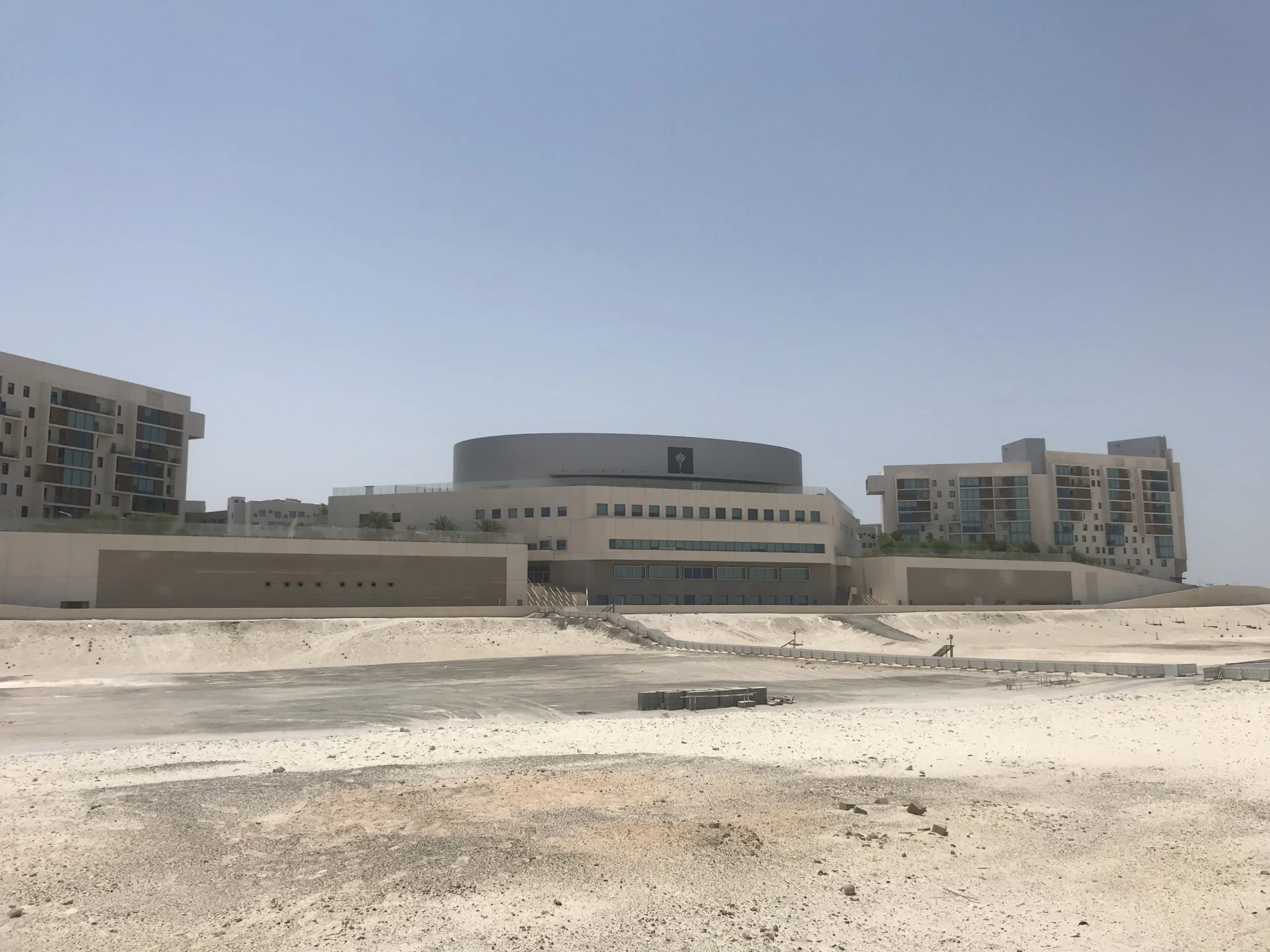 In the desert
